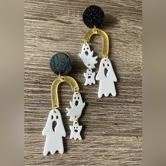 Halloween drop earrings - Picture 2 of 4